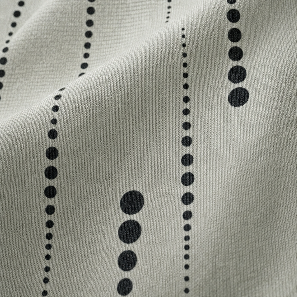 Dotwell – Tröja z Dotted Stand-Collar i guzikiem