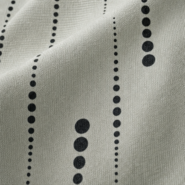 Dotwell – Tröja z Dotted Stand-Collar i guzikiem