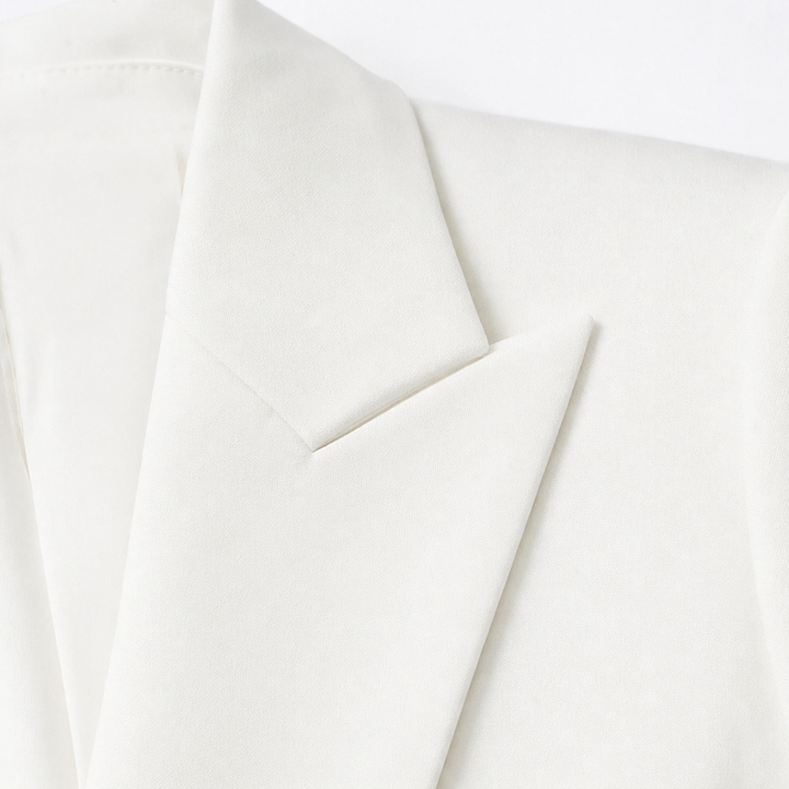 Wearbella – Klänning żakietowa z asymetrycznym dołem, jednozapięciowa