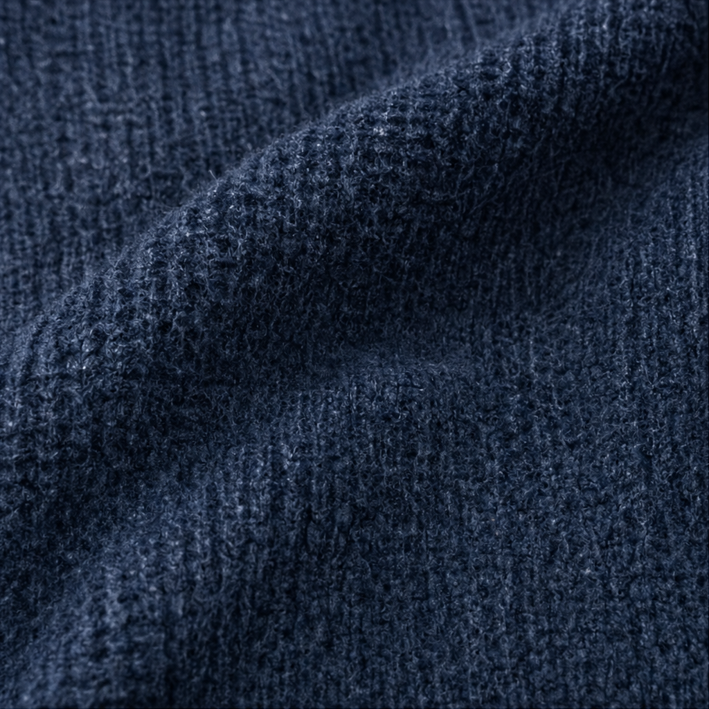 Airloom – Przesadnie Stor Tröja V-Neck z Otwartych Splotów