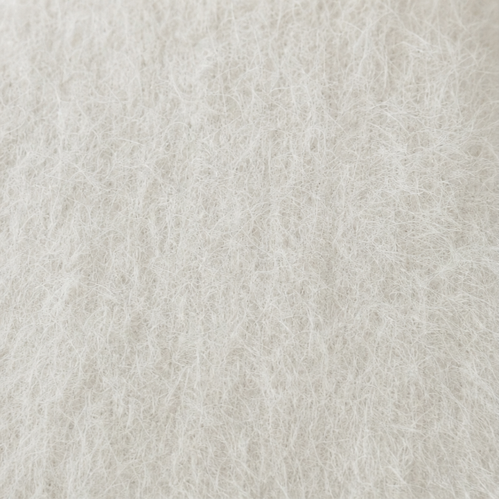 Veloura – Mini Klänning z Fuzzy-Knit i Urringning w V-ringning