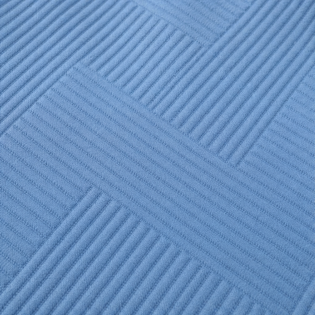 Stria – Tröja z urringning w v-ringning w band Jacquard