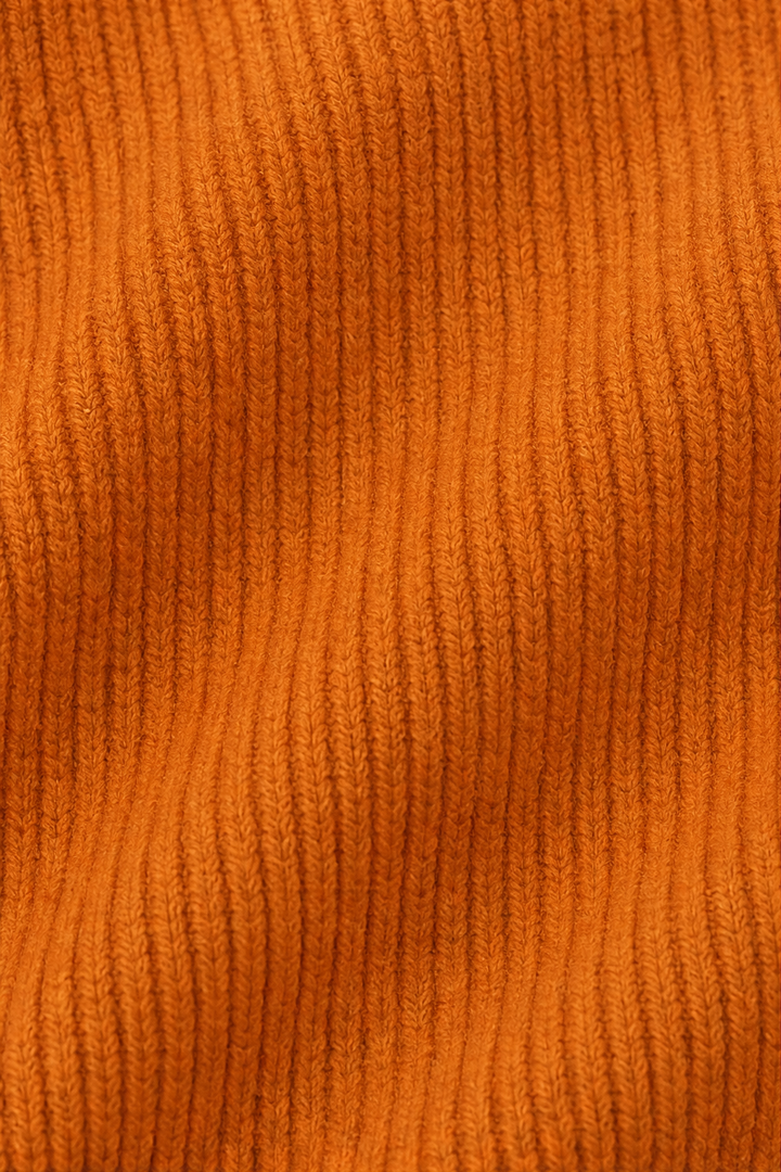 Softline – Tröja z urringning w v-ringning i prążkowanym finish