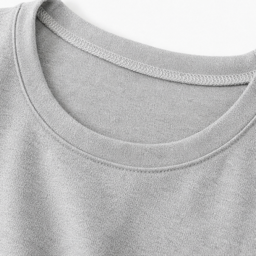 Wearbella – Lös Tunika med lång ärm i Okrągłym Urringning