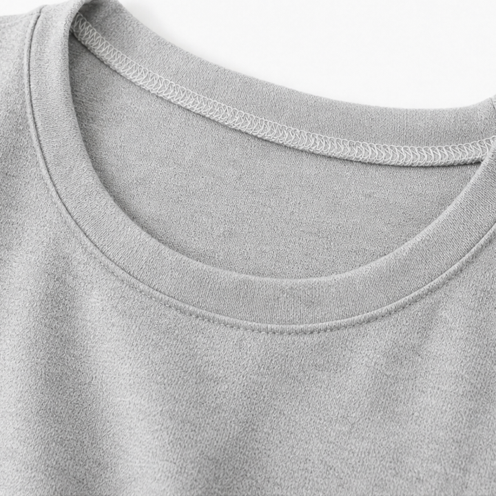 Wearbella – Lös Tunika med lång ärm i Okrągłym Urringning