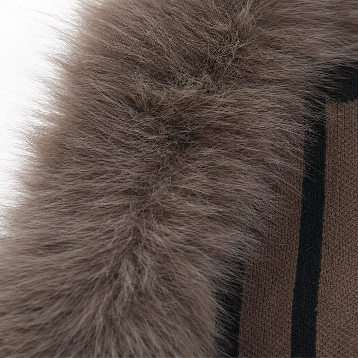 Velmora – Kofta z Frędzlami z Sztucznego Futra