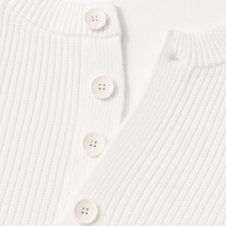 Buttonelle – Tröja Henley z guzikiem
