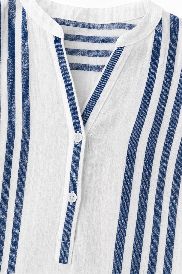 Wearbella – Blus w band z urringning w v-ringning i 3/4 ärm