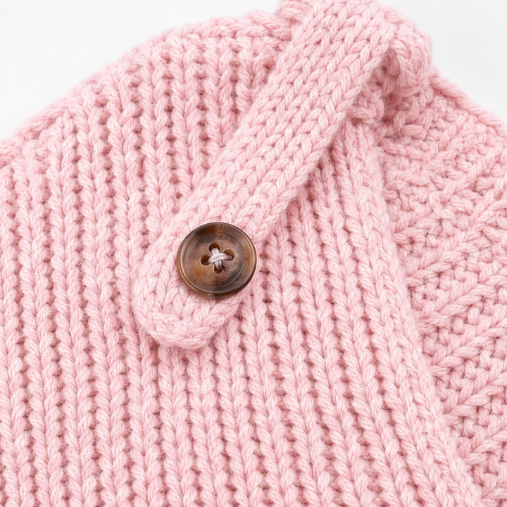 Tröja Deep-V z knappar Strapline