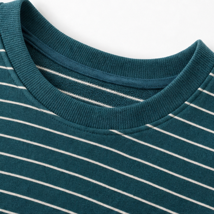 Stripe &amp; Ease – Striped Pullover i Breda Byxor
