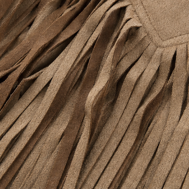Vela Fringe – Top z frędzlami i form av litery V