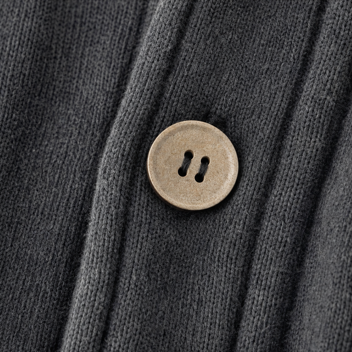 Patch &amp; Thread – Kurtka dzianinowa z kontrastową kieszenią i ściągaczem