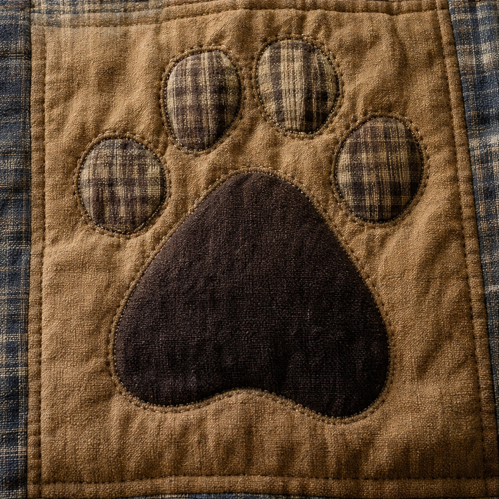 Pawhaven – Drukowany Koc Fleece w Mönster Łap