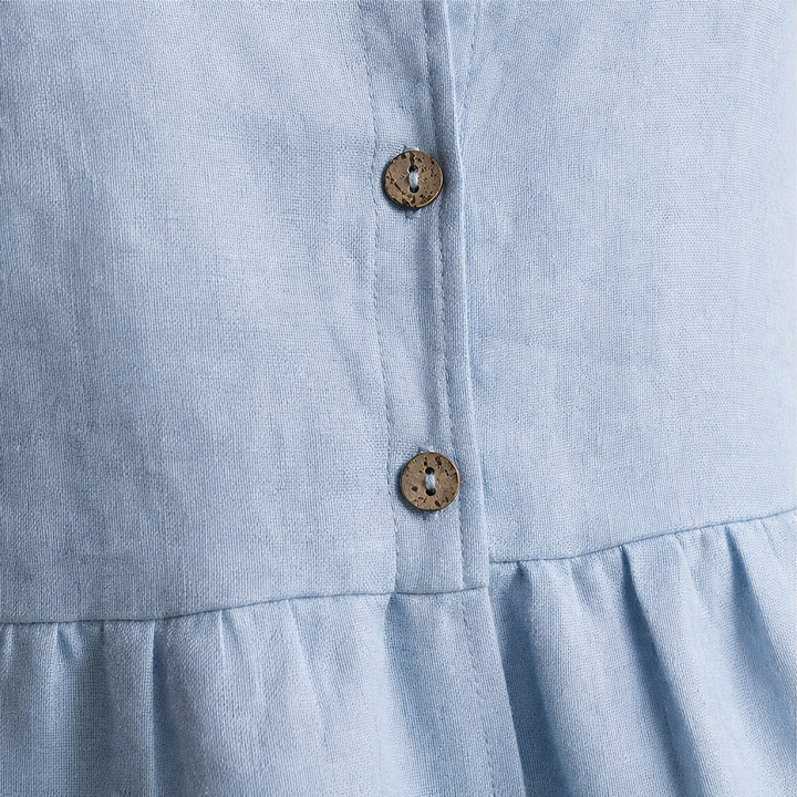 Wearbella – Set Topu Peplum i Byxor Palazzo z Vida ben