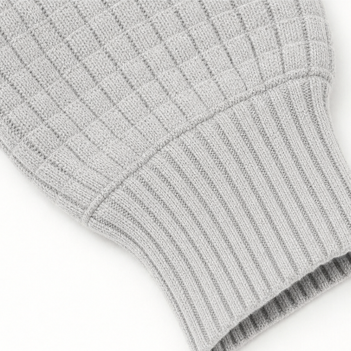 Wearla – Żebrowany top typu Henley z dzianiny waffle