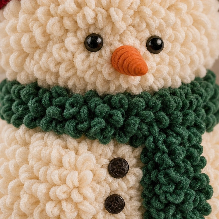 Tuftly – Set för tworzenia ozdoby świątecznej i form av bałwanka