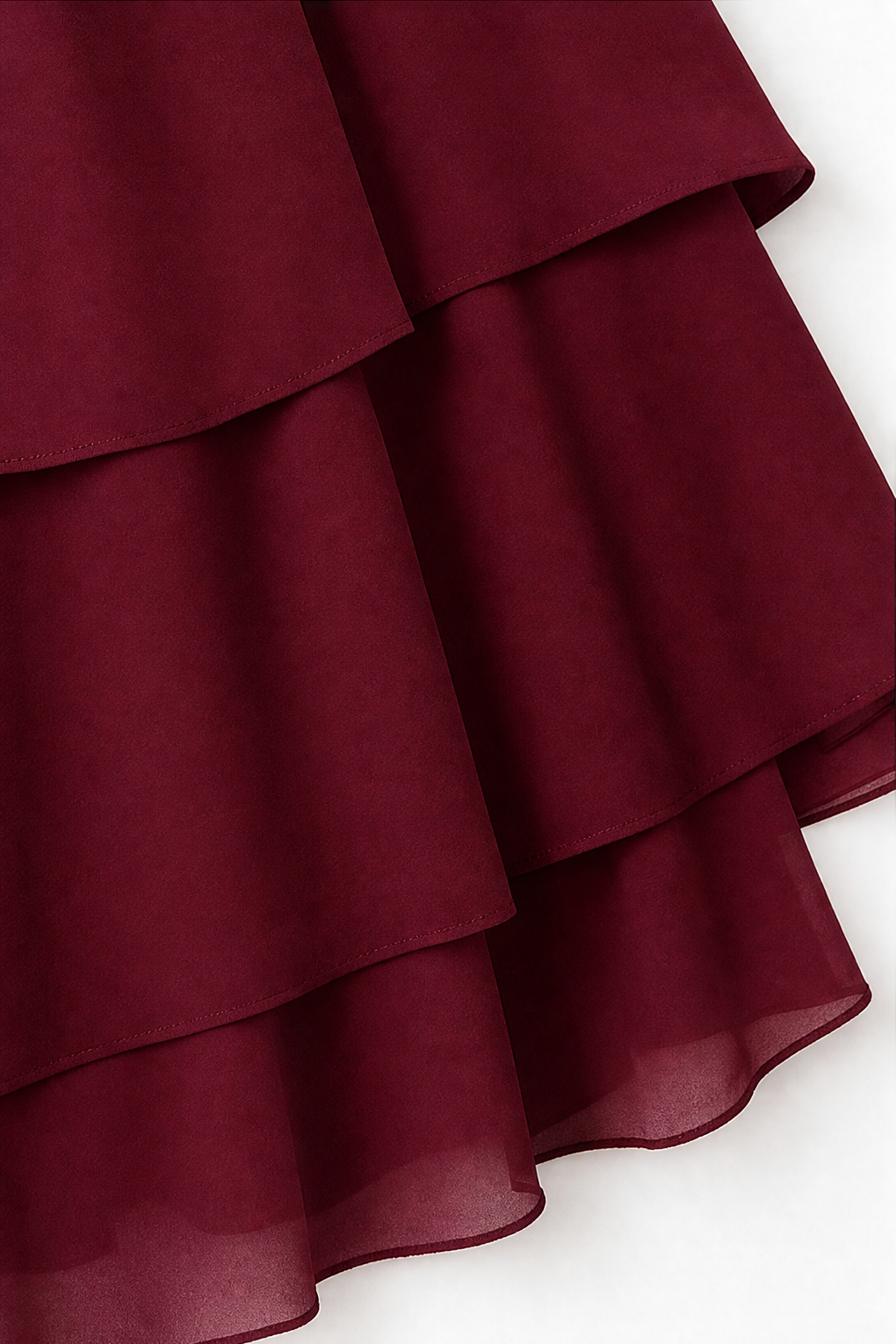 Wearbella – Klänning midi z koronkowym urringning i hög midja
