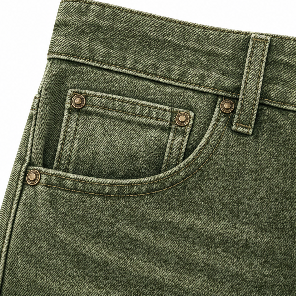 Lunaleg – Jeans z vida ben i hög midja