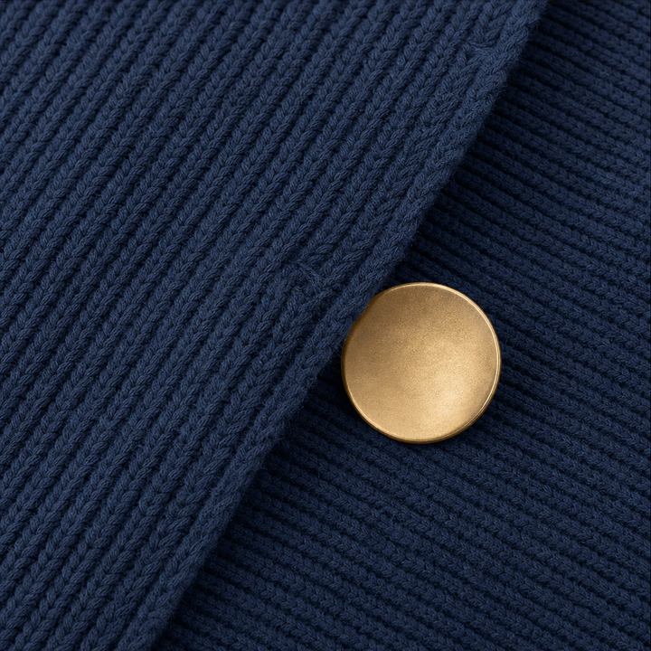 Wearbella – Kofta z falbaniastym finish i grubym kołnierzem