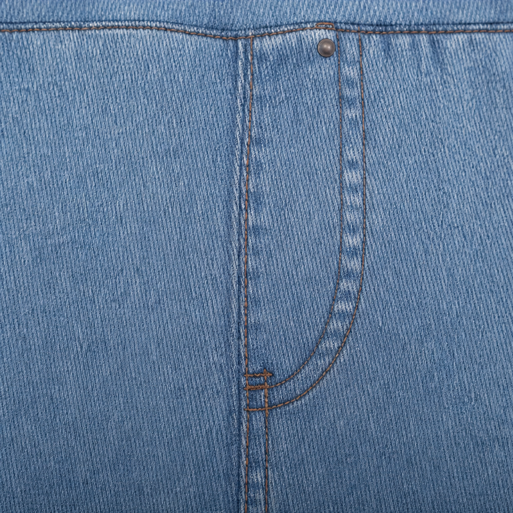 Slimwaist – Jeansy o hög stanie i zwężanych nogawkach