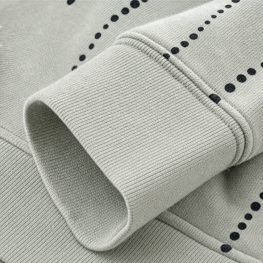 Dotwell – Tröja z Dotted Stand-Collar i guzikiem
