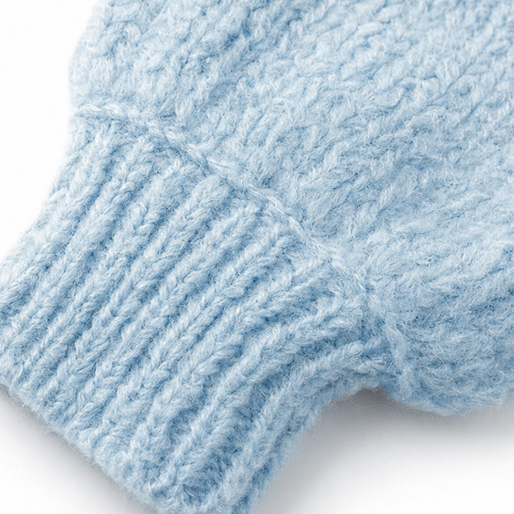 Wearbella – Tjock Tröja-Kurtka z Knappar knähöga