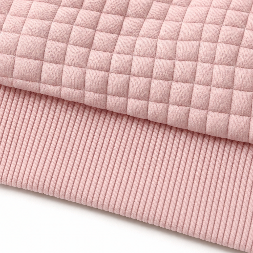 Wearbella – Tröja z pikowanym kołnierzem på dragkedja