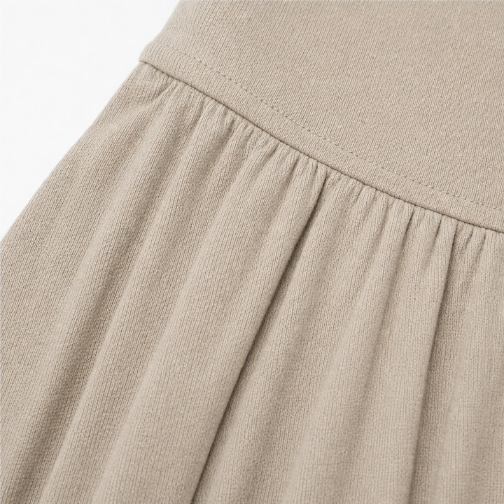 Wearbella – Midi klänning z urringning w v-ringning i rozcięciem