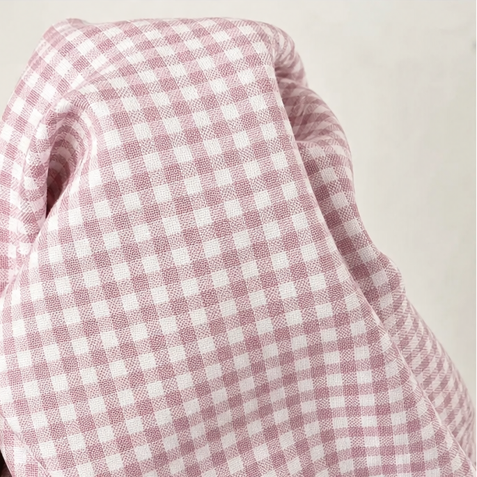 Fauxbourg – Skjorta w kratę w stilu retro z luźnym krojem i guzikiem