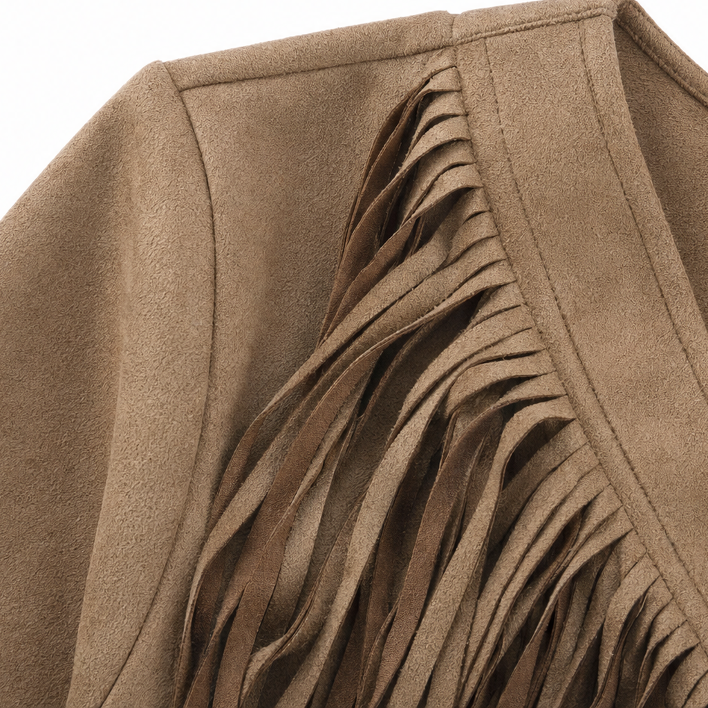 Vela Fringe – Top z frędzlami i form av litery V