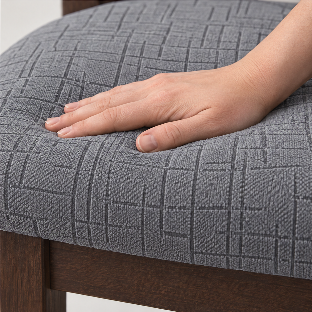 Snugseat – Överdrag på Krzesło Jadalne z Elastycznym Splotem utan Tasiem