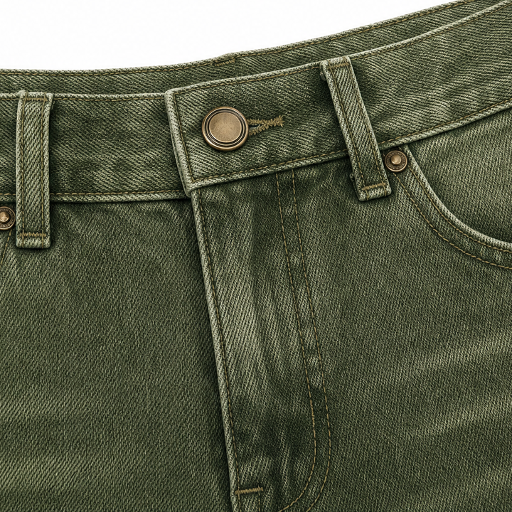 Lunaleg – Jeans z vida ben i hög midja