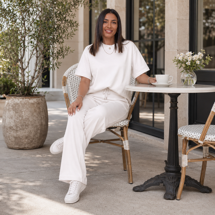 Wearday – Set med kort ärm i spodniami