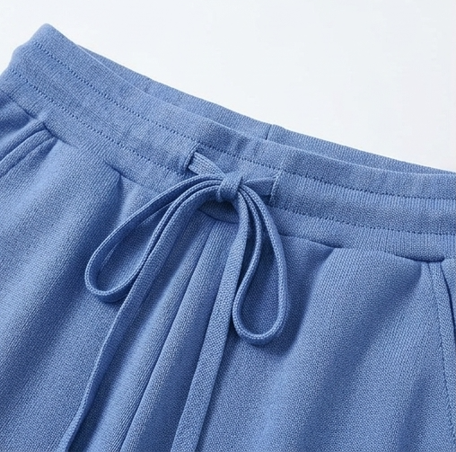 Wearbella – Dwuczęściowy set lounge z prążkowanego materialu