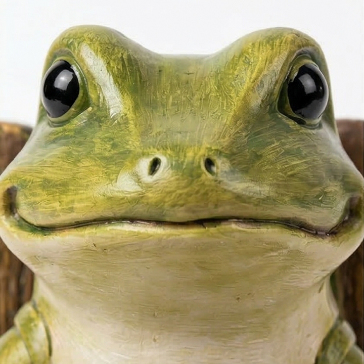 Glowfrog - świecąca żaba ogrodowa w bujanym fotelu