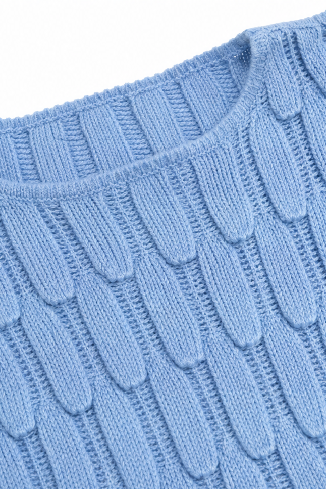 Wearbella – Tröja z wycięciami w liście, overStorlek