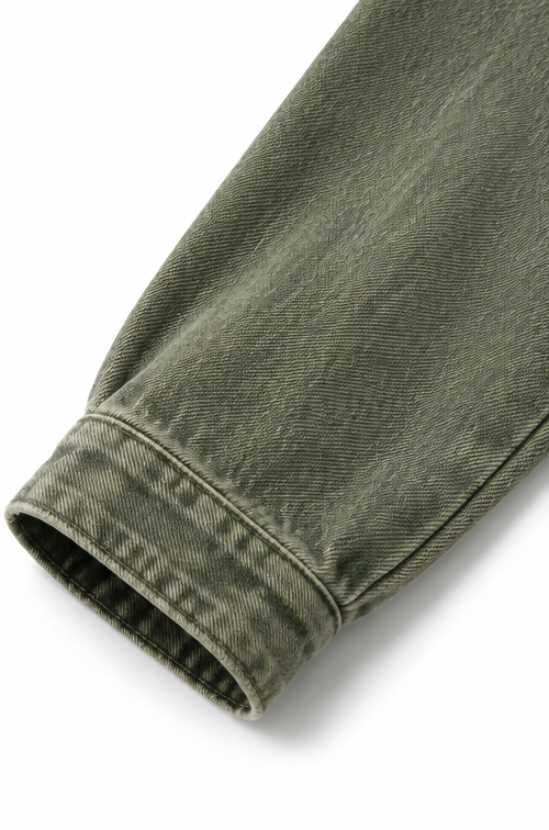 Corriveau – Kurtka w stilu prania denimu
