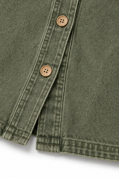 Corriveau – Kurtka w stilu prania denimu