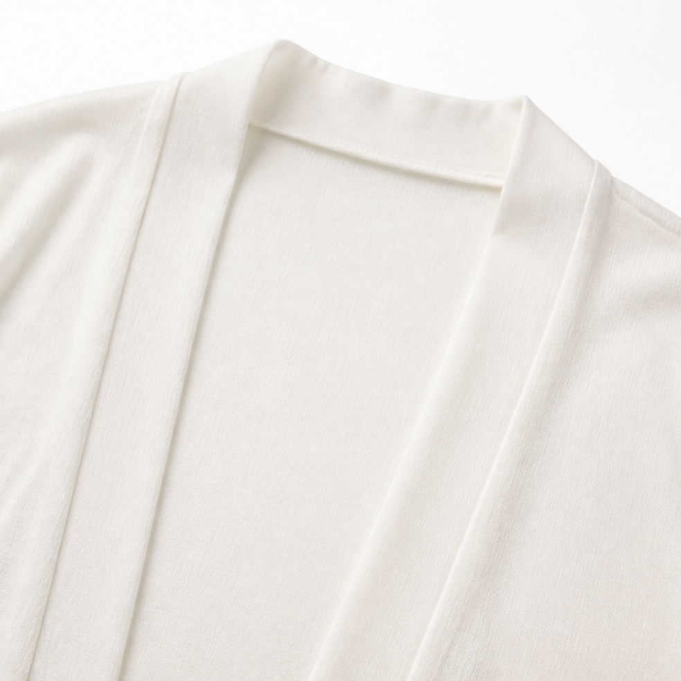 Wearbella – Kofta dzianinowy półprzezroczysty z otwartym przodem