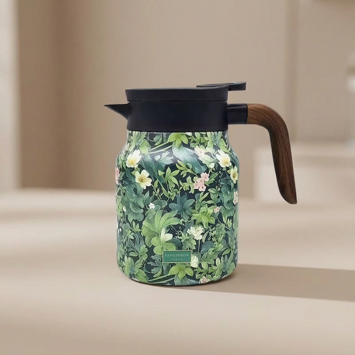 Florathé Izolowany Kanna för Te med inbyggd Filtrerande