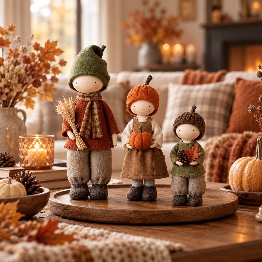Set Figurki Lalki Żniwnej – Trzyczęściowy Set