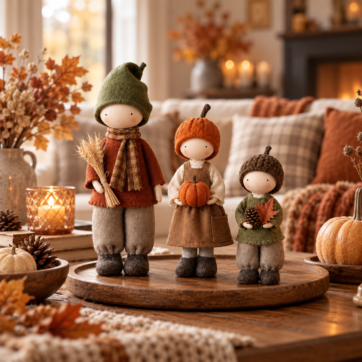 Set Figurki Lalki Żniwnej – Trzyczęściowy Set