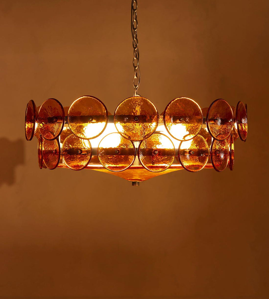 Solaris Disc Murano Kandelaber