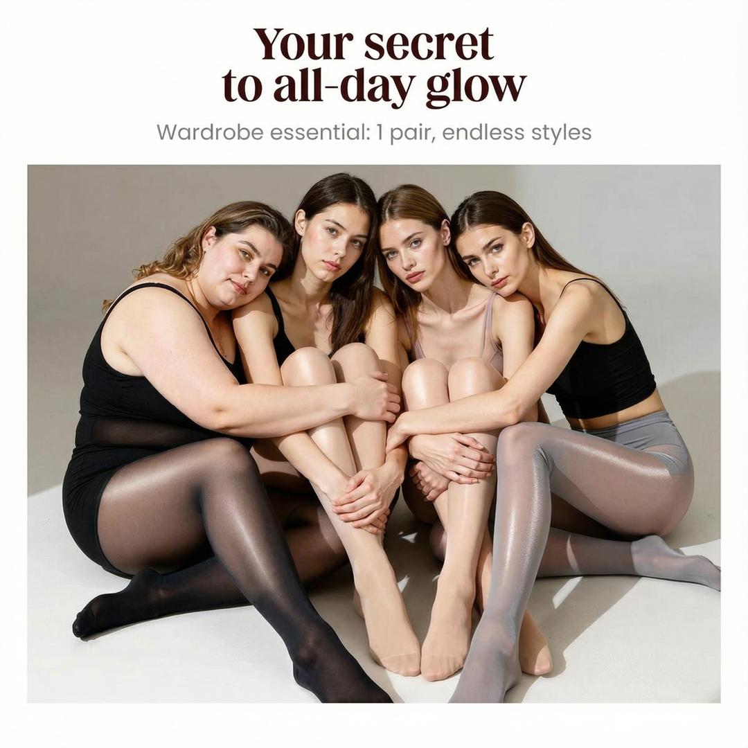 Silkara Tights Wysokie w Tasiemce