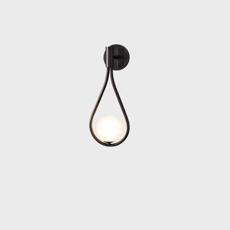 Messing Vägglampa