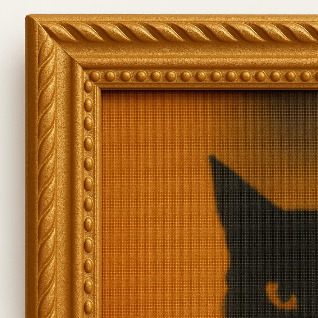 Meowments - Dekorativa Magneter Ramkowe z Katter