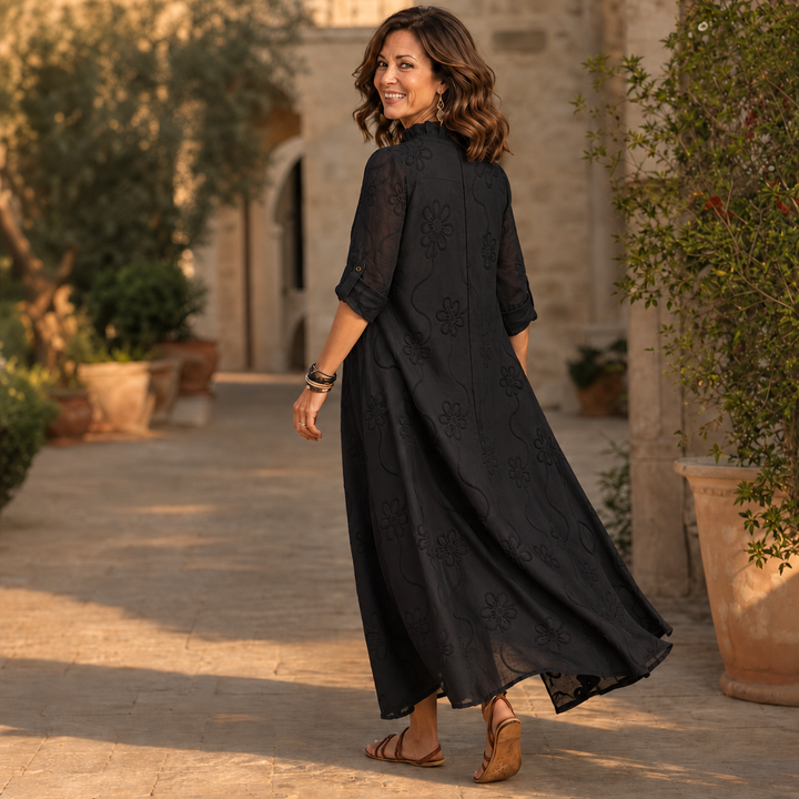 Wearbella – Klänning Midi w Blommig Mönster