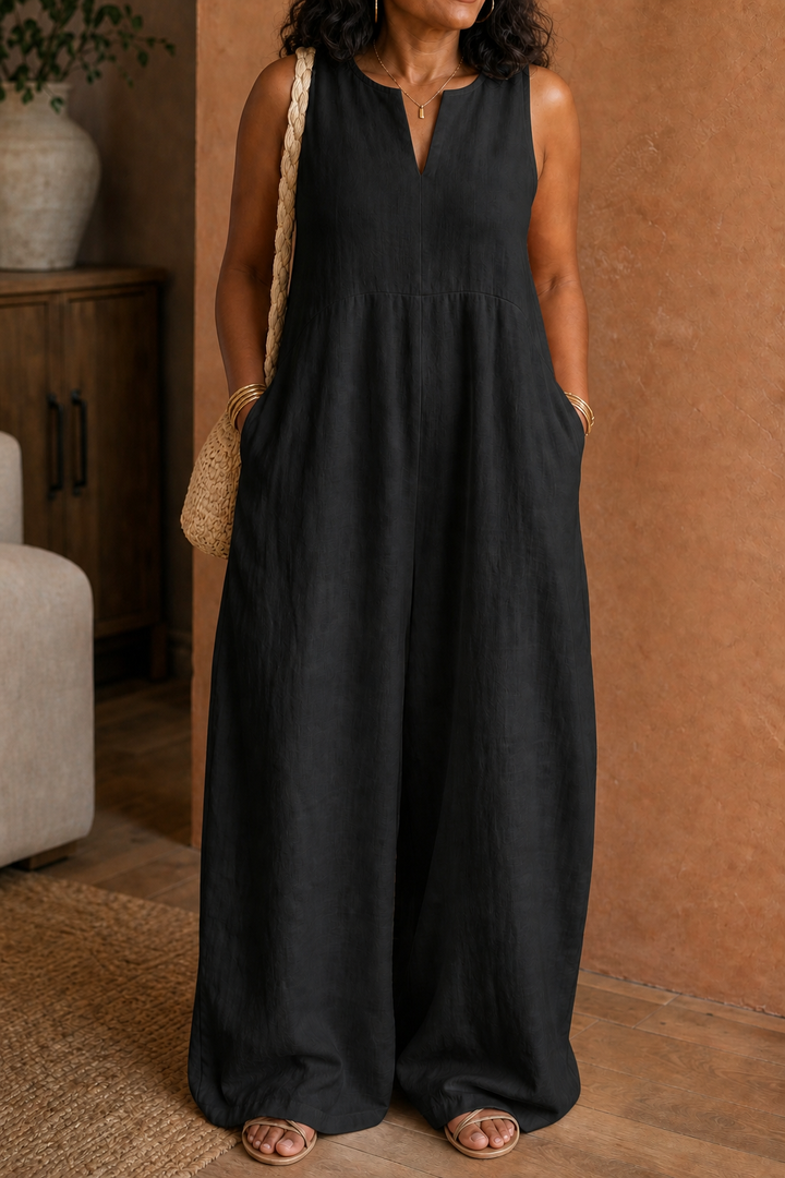Wearby – Kombinezon lniany z vida ben i urringning w v-ringning