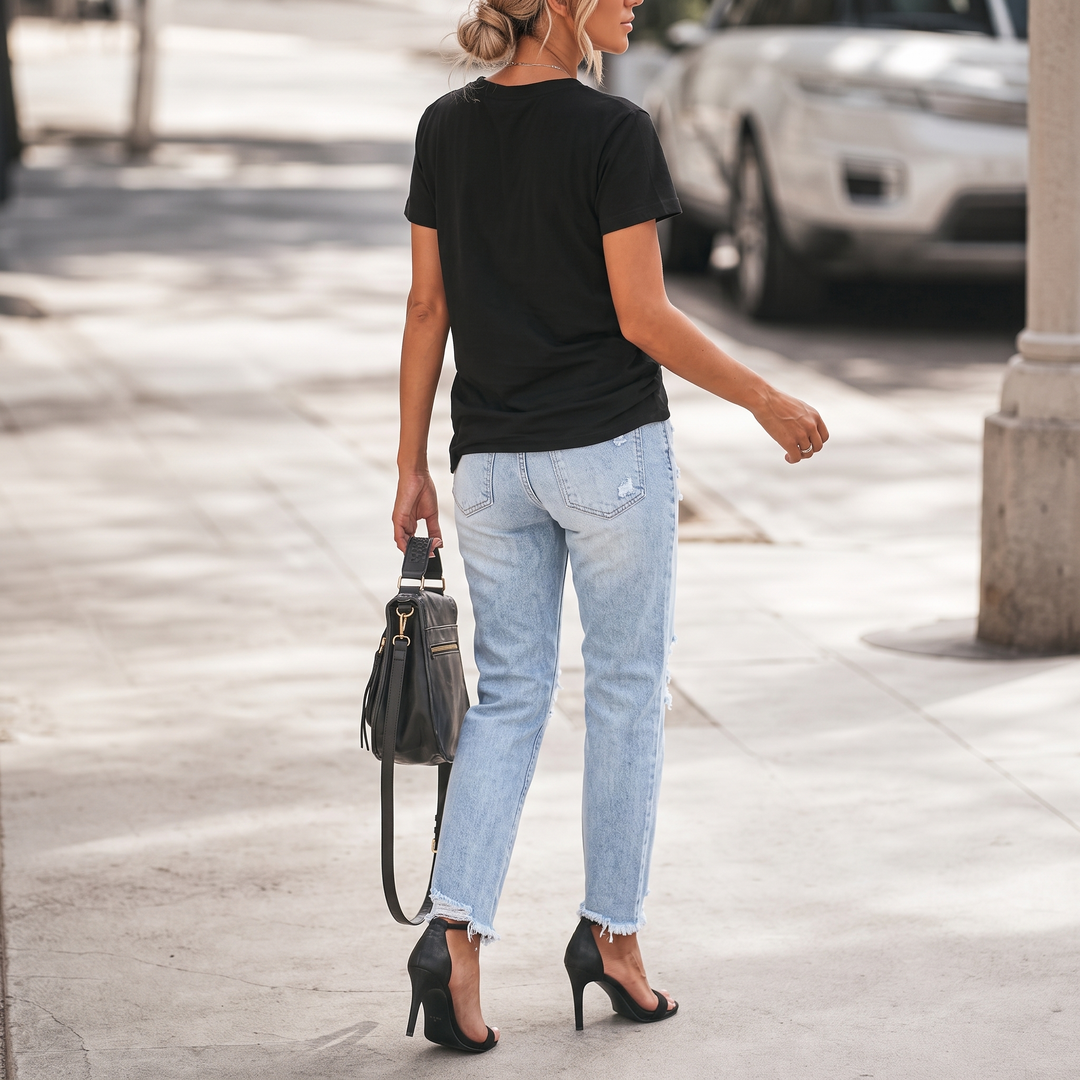 Riva – Zniszczone, Podarte Jeans