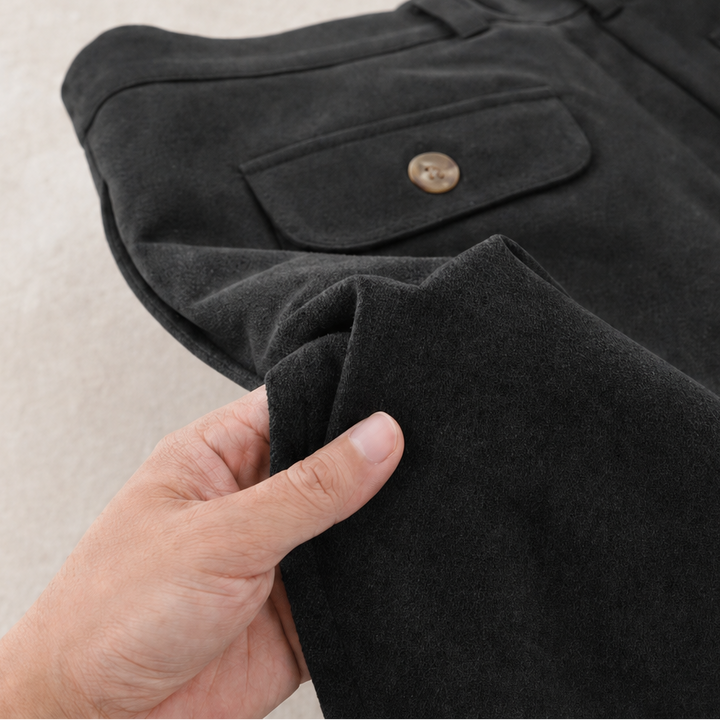 Wearbella – Byxor med hög midja i vida ben